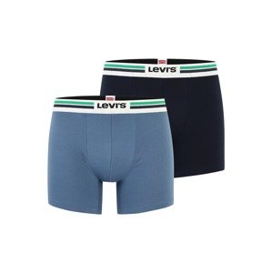LEVI'S ® Boxerky  námornícka modrá / svetlomodrá / trávovo zelená / biela
