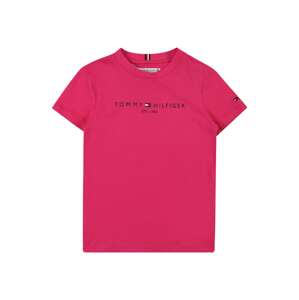 TOMMY HILFIGER Funkčné tričko  námornícka modrá / ružová / červená / biela