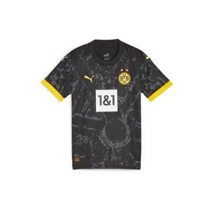 PUMA Funkčné tričko 'Borussia Dortmund 23-24'  žltá / sivá / čierna