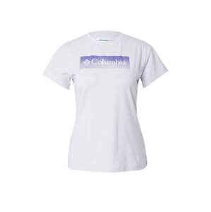 COLUMBIA Funkčné tričko 'Sun Trek'  modrá / orgovánová