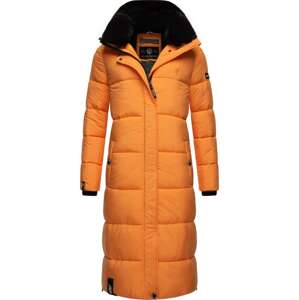MARIKOO Funkčný kabát  oranžová / čierna