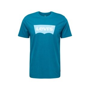 LEVI'S ® Tričko 'Graphic Crewneck Tee'  nebesky modrá / svetlomodrá / biela