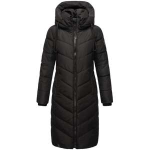 NAVAHOO Zimný kabát 'Sahnekatzii XIV'  čierna