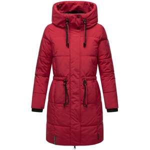 NAVAHOO Zimný kabát 'Zuckertatze XIV'  červená