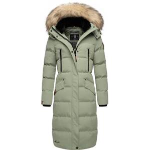 MARIKOO Zimný kabát 'Schneesternchen'  pastelovo zelená