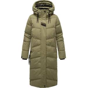 NAVAHOO Zimný kabát 'Kuschelmausi'  zelená