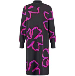 GERRY WEBER Pletené šaty  fialová / ružová / čierna