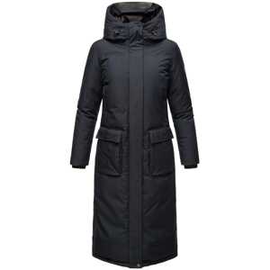 NAVAHOO Zimný kabát 'Wolkenfrost XIV'  tmavomodrá