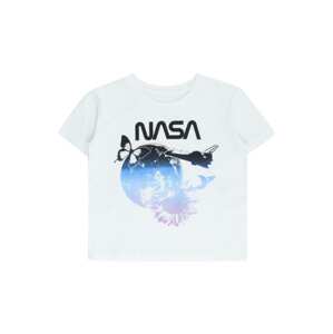 GAP Tričko 'NASA SS BETTER'  svetlomodrá / svetlofialová / čierna / biela