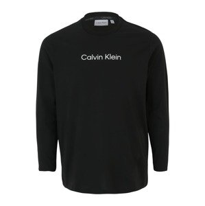 Calvin Klein Big & Tall Tričko  antracitová / svetlosivá