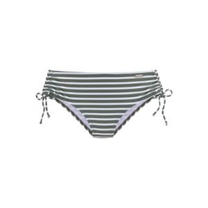 VENICE BEACH Bikinové nohavičky 'Summer'  jedľová / biela