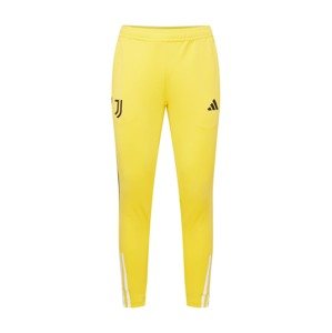 ADIDAS PERFORMANCE Športové nohavice 'Juventus Tiro 23 Training Bottoms'  žltá / čierna / biela