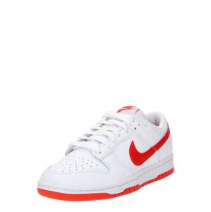 Nike Sportswear Nízke tenisky 'Dunk Retro'  červená / biela