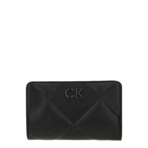 Calvin Klein Peňaženka 'RE-LOCK QUILT BIFOLD WALLET'  čierna