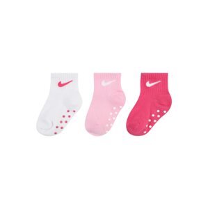 Nike Sportswear Ponožky 'CORE SWOOSH'  ružová / svetloružová / biela