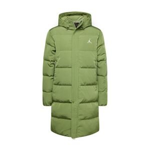 Jordan Zimný kabát 'ESS STMT'  kiwi / biela