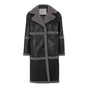 Vero Moda Petite Zimný kabát 'METHA'  sivá / čierna