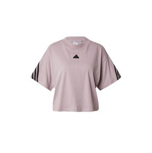 ADIDAS SPORTSWEAR Funkčné tričko  pastelovo fialová / čierna