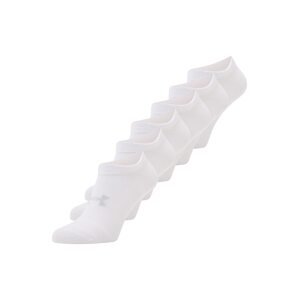 UNDER ARMOUR Športové ponožky 'Essential'  svetlosivá / biela