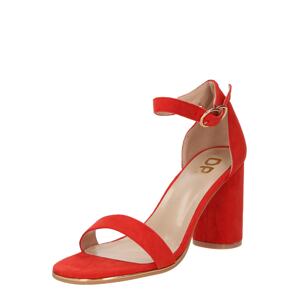 Dorothy Perkins Remienkové sandále 'Sweetie'  červená