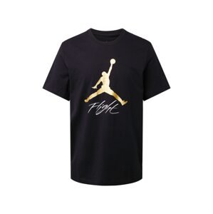 Jordan Tričko 'JUMPMAN FLIGHT'  zlatá / čierna / biela
