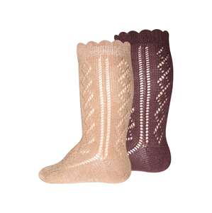EWERS Ponožky  telová / čokoládová