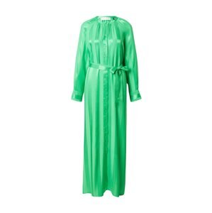 SELECTED FEMME Košeľové šaty 'Christelle'  trávovo zelená / svetlozelená