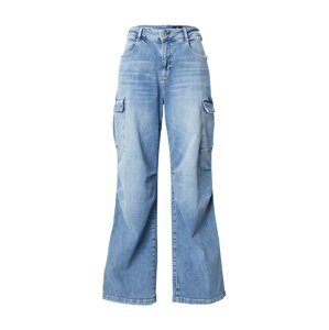 AG Jeans Rifľové kapsáče 'MOON'  modrá denim