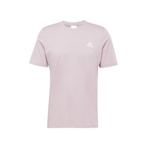 ADIDAS SPORTSWEAR Funkčné tričko 'Essentials'  pastelovo fialová / biela