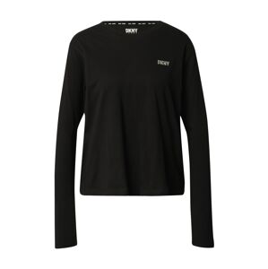 DKNY Performance Funkčné tričko  čierna / strieborná