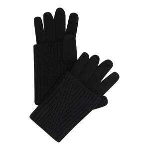 AllSaints Prstové rukavice 'TRAVELLING'  čierna