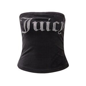 Juicy Couture Top  čierna / strieborná