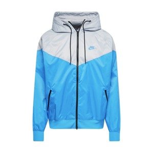 Nike Sportswear Prechodná bunda 'Windrunner'  modrá / svetlosivá