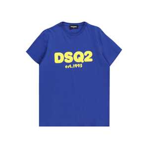DSQUARED2 Tričko  modrá / žltá