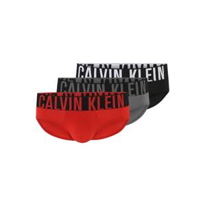 Calvin Klein Underwear Nohavičky  dymovo šedá / červená / čierna / biela