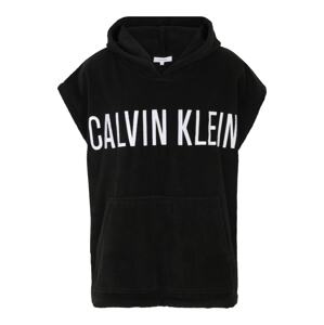 Calvin Klein Swimwear Mikina  čierna / biela