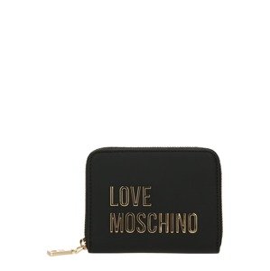 Love Moschino Peňaženka 'BOLD LOVE'  zlatá / čierna