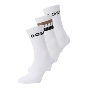 BOSS Orange Ponožky  hnedá / čierna / biela