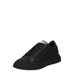 Valentino Shoes Nízke tenisky  tmavosivá / čierna
