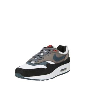 Nike Sportswear Nízke tenisky 'Air Max 1 Premium'  tmavošedá / petrolejová / čierna / biela