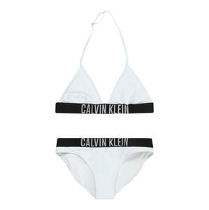 Calvin Klein Swimwear Bikiny  pastelovo modrá / sivá / čierna