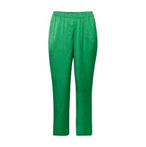 Vero Moda Curve Nohavice 'CRISTI'  zelená / tmavozelená