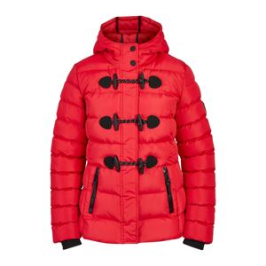 BRAVE SOUL Zimná bunda 'PENTAGON'  červená / čierna