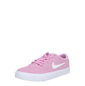 Nike SB Nízke tenisky 'Charge Suede Skate'  ružová / biela