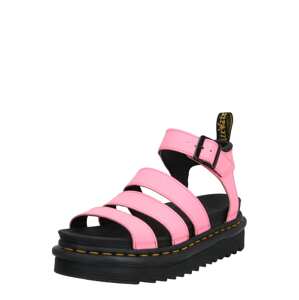 Dr. Martens Remienkové sandále 'Blaire'  ružová / čierna