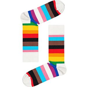 Happy Socks Ponožky  svetlomodrá / žltá / čierna / biela