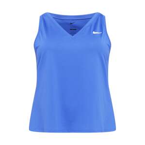 Nike Sportswear Športový top 'Victory'  modrá / biela