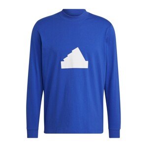 ADIDAS SPORTSWEAR Funkčné tričko 'Long-Sleeve Top'  modrá / biela