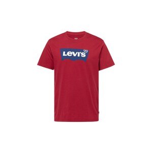 LEVI'S ® Tričko  červená / vínovo červená / biela