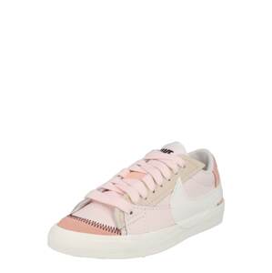 Nike Sportswear Nízke tenisky 'BLAZER 77 JUMBO'  béžová / ružová / rosé / biela